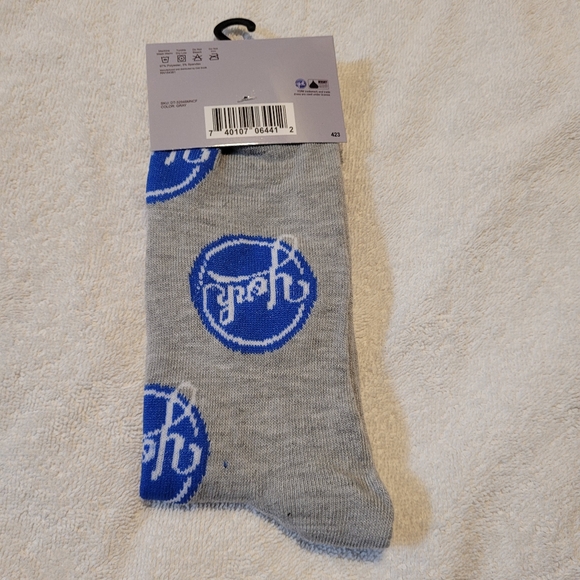 York Peppermint Patty Fashion Novelty Crew Socks Candy Cozy Retro Nostalgic Fun - Picture 8 of 8